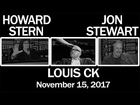 Jon Stewart & Howard Stern Talk Honestly About Louis CK (November 15, 2017)