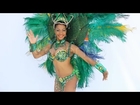 Latin Brazilian Samba Brazil Carnaval Rio De Janeiro Sexy Girls Dance Joy Show. Stock Footage