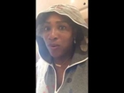 Serena Williams' Snapchat story about eating her dog's food