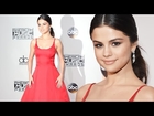 Selena Gomez Makes Red Carpet Return & STUNS In Red Gown At 2016 AMAs