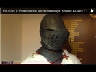 Ep 10 pt 2: Freemasons secret meetings: Khaled & Cairn Fiction Frenzy TV funny VLog show