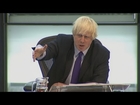 Boris Johnson tells London Assembly's Andrew Dismore to 