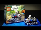 LEGO Star Wars Clone Turbo Tank Stop Motion Animation Build.