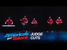Animation Crew: Dancers Pop and Lock to Michael Jackson Tune - America's Got Talent 2015