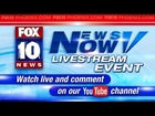 LIVE: Q&A w/ NASCAR Legend Michael Waltrip, Obama Visits  Phoenix VA Hospital, McCain/Flake Speak