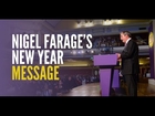 Nigel Farage's New Year's Message