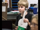 11-year-old builds working violin from 3-D printer