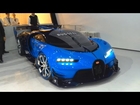 Bugatti Vision GT - real car start up, revving, moving