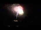 4th of July fireworks finale, Six Flags Gurnee, 07-04-2014