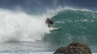 Surf Rage as One Surfer Body Tackles Another - Mid Wave !