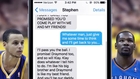 Steph Curry’s Texts To Kevin Durant Convincing Him To Come To Golden State