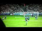 Psp FIFA 12 free kick in slow motion with different angles