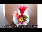 Origami - Amaryllis (Flower) / 종이접기 - 아마릴리스 꽃