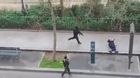 Terrorists shoot officer in Paris during terrorist attack at Charlie Hebdo