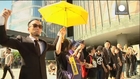 Protesters slam Hong Kong’s electoral reform debate as a sham