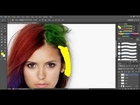Photoshop Tutorial How To Change Hair Color
