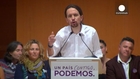 Pablo Iglesias, joker with the king, serious with Spanish Podemos voters