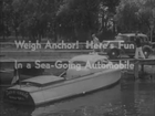 Car Converted into a Boat 1936 Chevrolet Newsreel