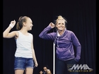UFC 196 Workouts: Holly Holm Teaches Young Fan Dance Moves