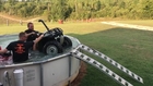 Two Quad Bikes Get Out of Pool