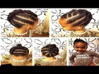 African American Braids Hairstyles for Little Girls