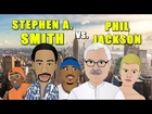 Stephen A. Smith VS. Phil Jackson - A Disgrace of the Highest Order (Animated Short)