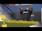 How to Improve Hip Strength and Lower Body Extension with Rey Maualuga | #WorkoutWednesdays | NFL