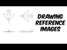 Drawing Airplane Reference Images for 3d Modeling in Sketchbook Pro