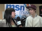Lauren Toyota interviews Justin Bieber (2010)