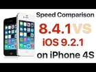 iPhone 4S iOS 8.4.1 vs iOS 9.2.1 Build 13D15 Speed Comparison