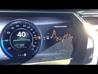 Tesla Model S motor induction sound through AM radio