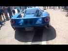Sound exhaust 2017 Ford GT Prototype 3rd view Start Up, Engine Revving, Driving