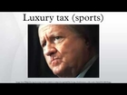 Luxury tax (sports)