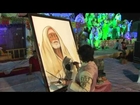Sai Rajesh Live Painting,shirdi sai baba live darshan = 3