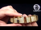 King Ice 14K Gold Dome Link Bracelet | Gold Jewelry | Kingice.com