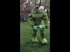 Hulk Costume Latex Painted.MOV