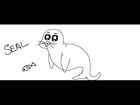 Easy Kids Drawing Lessons:How to Draw a Cartoon Seal