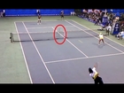 Ghost Caught in Tennis Court During Live match!!! Ghost Walk and Disappear