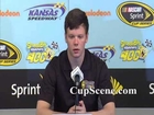 NASCAR at Kansas Speedway, May 2015: Erik Jones pre-race