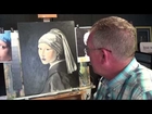 Acrylic Painting Tips and Techniques: Girl With The Pearl Earring part 3