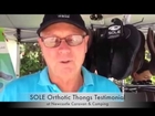 SOLE Orthotic Thongs - Testimonial at Newcastle Caravan & Camping Show
