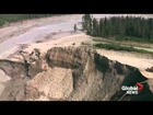 Aerials of destruction caused by Mount Polley Mine tailings pond breach