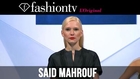 Said Mahrouf Fashion Show | Fashion Forward Dubai 2014 | FashionTV