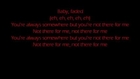 Mariah Carey - Faded (Lyrics / Paroles)