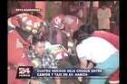 Miraflores: sujeto ebrio intentó fugar tras provocar accidente de tránsito