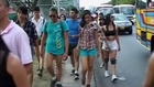 Trouserless march: Hundreds strip off in Colombia