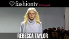 Rebecca Taylor Fall/Winter 2014-15 Show | New York Fashion Week NYFW | FashionTV
