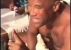 English Soccer Legend Raps for Fan on Vacation