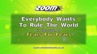 Zoom Karaoke - Everybody Wants To Rule The World - Tears For Fears