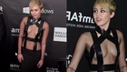 Miley Cyrus SEXY Black revealing outfit | Sizzles At amfAR